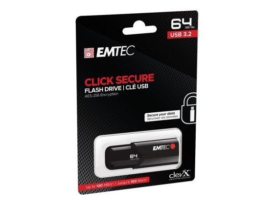 1 Clé USB 64GB 3.2 CLICK SECURE