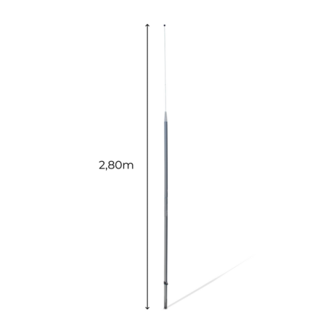MAT BEACHFLAG 2,80 M - POUR VOILE 220 X50 CM