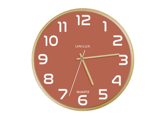 1 Horloge Quartz Baltic - Brique