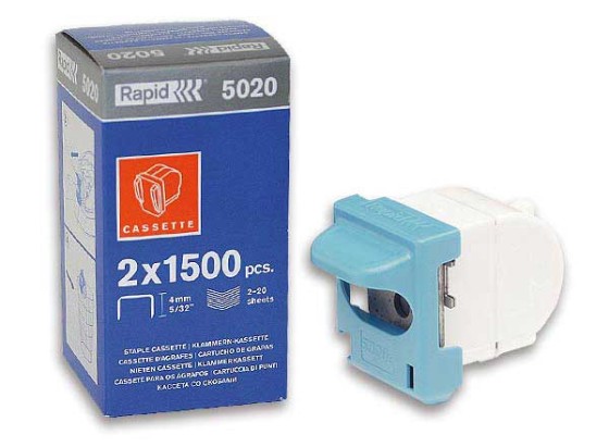 1 Boite de 3000 Agrafes RAPID 5025 pour agrafeuse  5025E