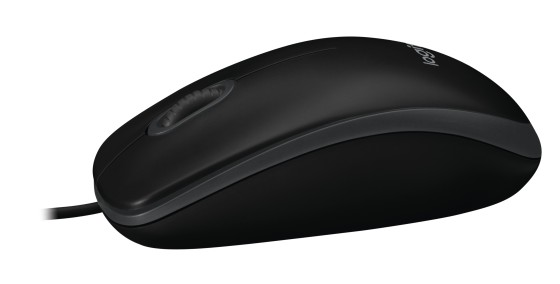 Logitech B100 souris Bureau Ambidextre USB Type-A Optique 800 DPI