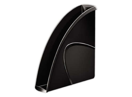 1 Porte-revues CEP Pro Happy-Dos 8 cm - Noir