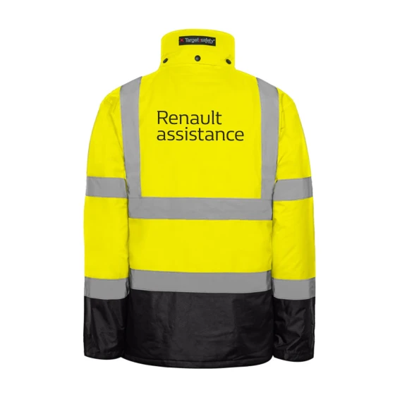 PARKA HAUTE VISIBILITÉ MACH MARQUAGE RENAULT ASSISTANCE