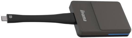 iiyama WP D002C connecteur de télévision intelligent USB 4K Ultra HD Noir, Argent