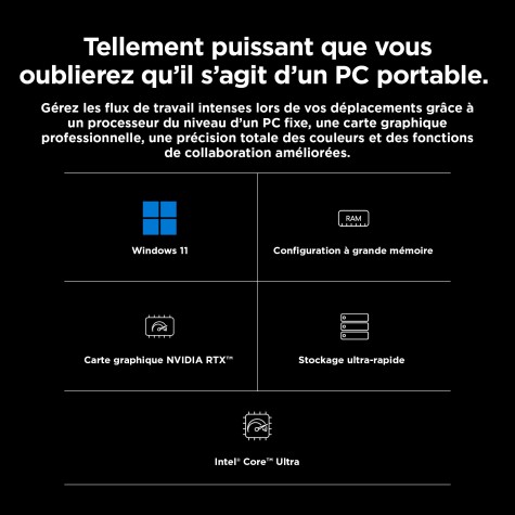 HP ZBook Fury 16 G11 Intel® Core™ i7 i7-14700HX Station de travail mobile 40,6 cm (16") WUXGA 16 Go DDR5-SDRAM 1 To SSD NVIDIA RTX A1000 Wi-Fi 7 (802.11be) Windows 11 Pro Argent
