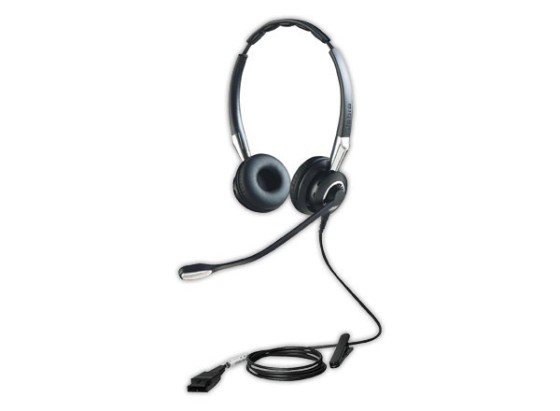 1 Casque téléphonique filaire JABRA BIZ 2400II 2 écouteurs
