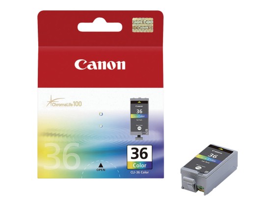 Cartouche d'Encre Canon CLI-36 - Couleur - Jet d'Encre