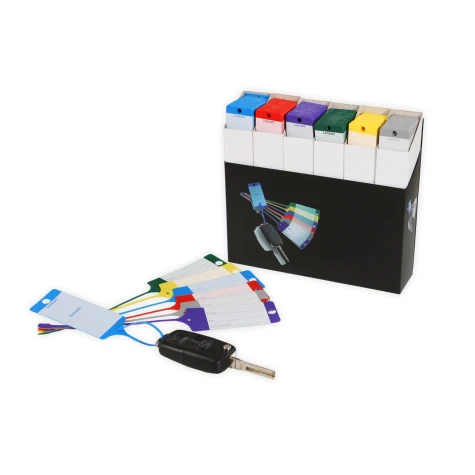 ETIQUETTES CLÉS FLEX + BOITE RANGEMENT