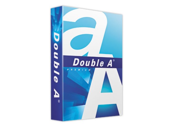 1 Carton de 5 Ramettes de 500 feuilles papier blanc DOUBLE A - A4 80g