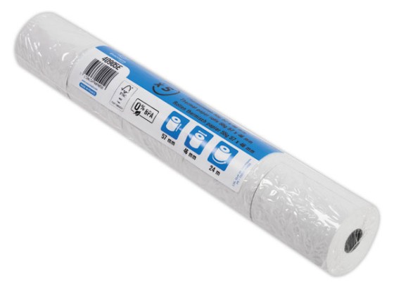 1 Lot de 5 Bobines de papier pour terminaux cartebancaire 57 x 46 mm