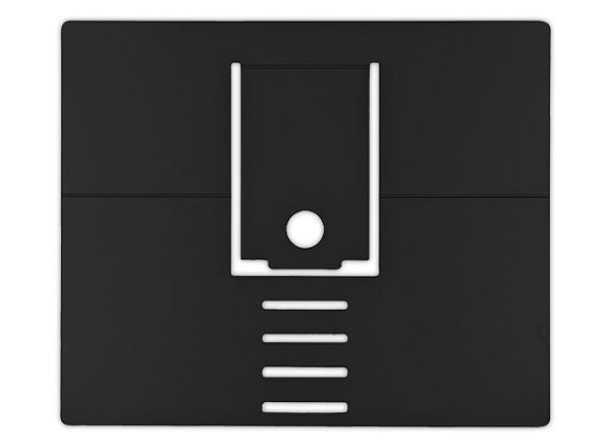 R-Go Tools Support pour ordinateur portable R-Go Riser Attachable, réglable, intégré à votre ordinateur portable, aluminium, noir
