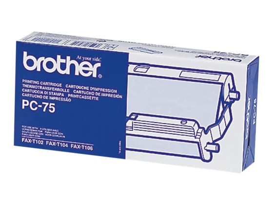 1 Ruban BROTHER PC 75 noir