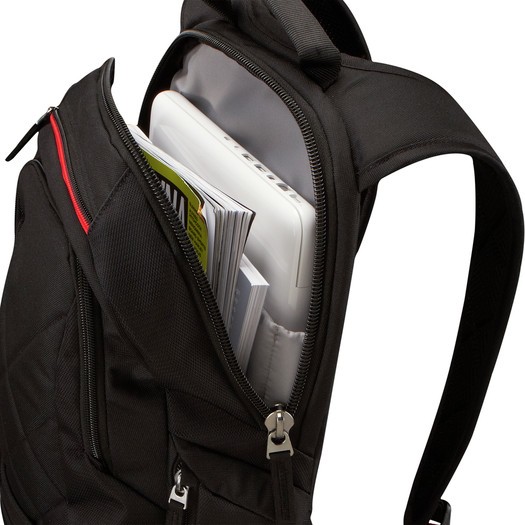 Case Logic Sporty DLBP-114 Black 35,6 cm (14") Étui sac à dos Noir