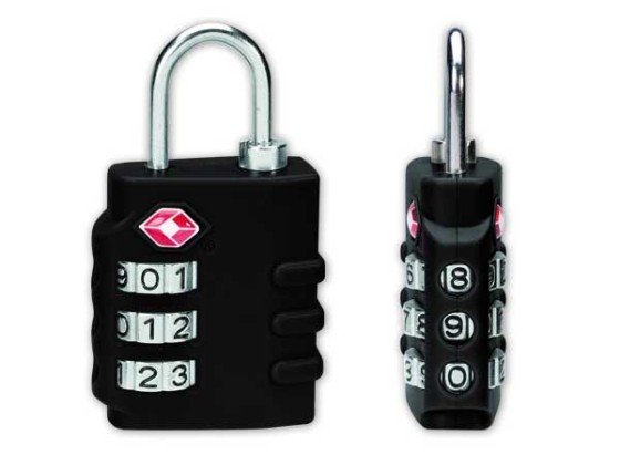 1 Cadenas à combinaison en acier nickelé