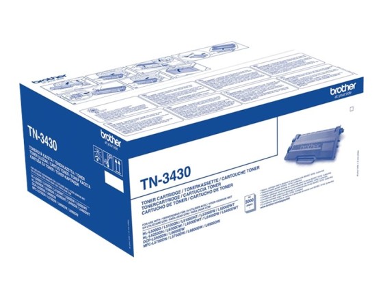 Brother TN-3430 - Cartouche de toner originale – Noir