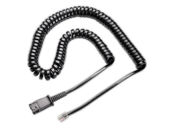 1 Cordon téléphone standard pour casquesPLANTRONICS