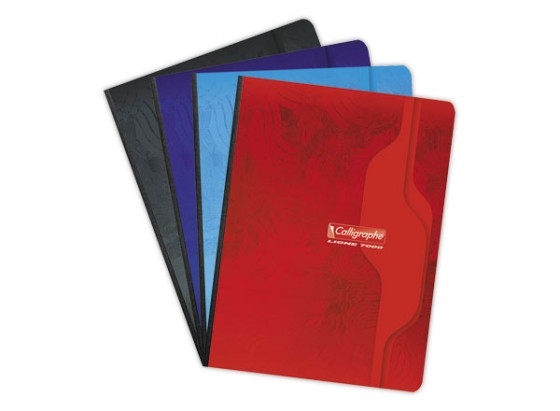 1 Cahier brochure Calligraphe 70G, 17x22cm, SEYES,192 pages