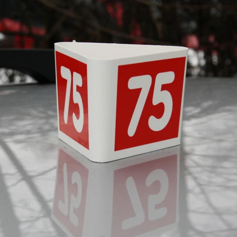 PANNEAU DE TOIT, BLOC MAGNETIQUE NUMEROTE