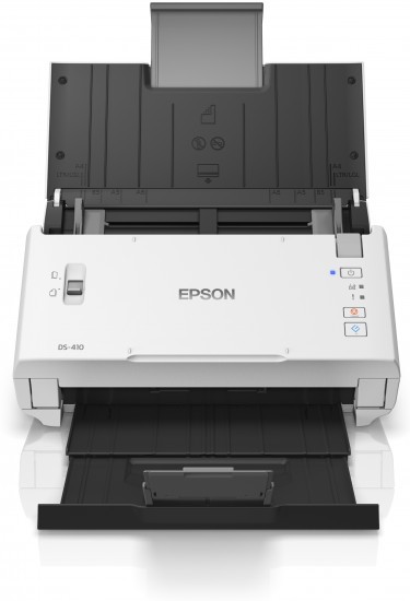 Epson DS-410 Alimentation papier de scanner 600 x 600 DPI A4 Noir, Blanc