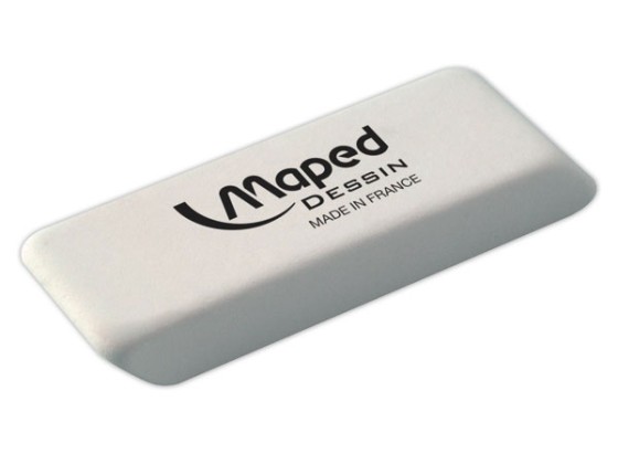 1 Gomme Dessin en caoutchouc MAPED
