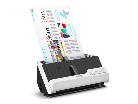 Epson DS-C330 Chargeur automatique de documents + Scanner à feuille 600 x 600 DPI A4 Noir, Blanc