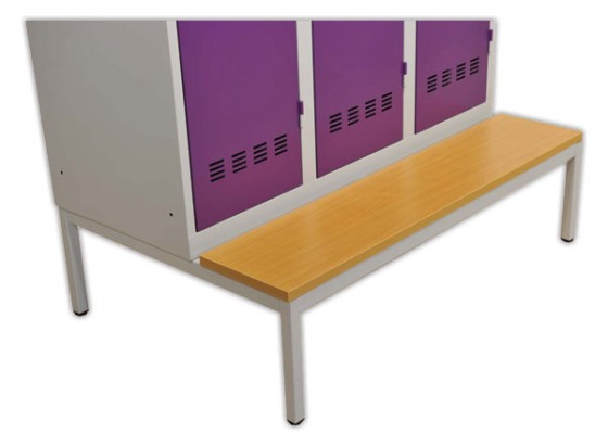 1 Socle Banc pour vestiaires VINCO L 120cm