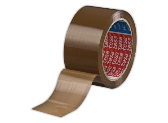 1 Rouleau d'adhésif Havane en polypropylène TESA - 100 m x 50 mm