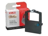 OKI MICROLINE 320FB, 390FB ruban encreur noir 2m characters pack de 1