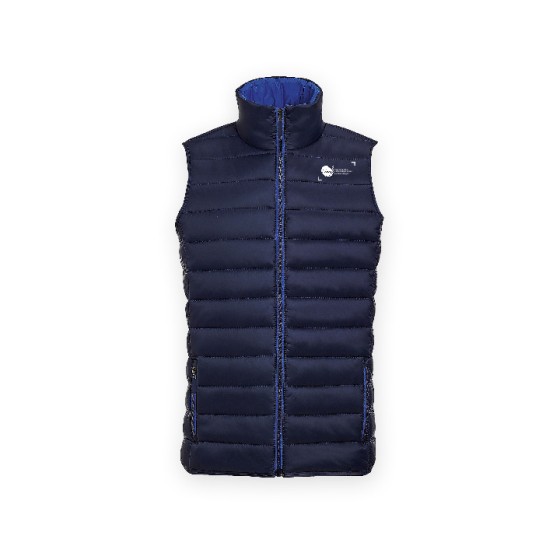 BODYWARMER MATELLASSÉ - SANS MANCHE