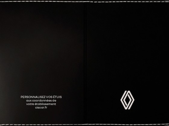 ETUIS CARTE GRISE RENAULT - LICENCE OFFICIELLE - GOMME PREMIUM