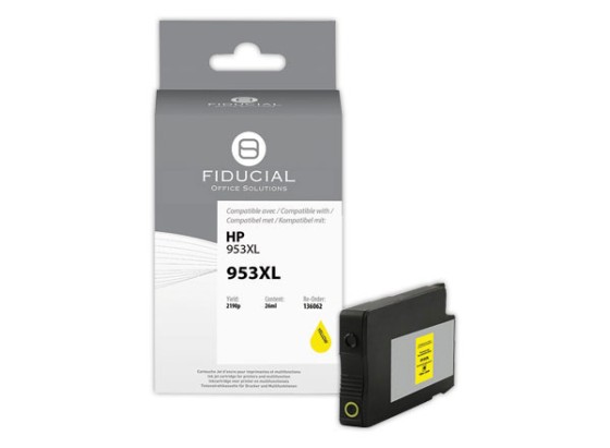1 Cartouche Hp953XL jaune compatible FIDUCIAL