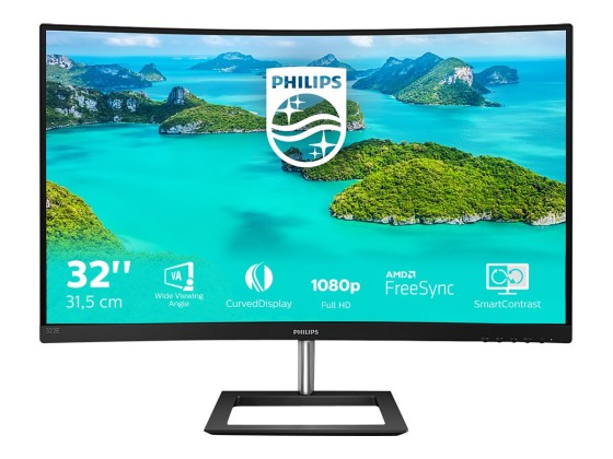 PHILIPS 322E1C/00 - 31.5pcs - INCURVE - MVA - VGA - HDMI - DP -AUDIO