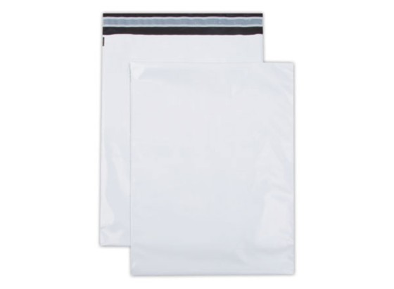 1 Lot de 100 pochettes en polyéthylène blanc 310x410 mm Pack'n Post