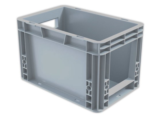 1 Bac picking avec ouverture large gris 7L