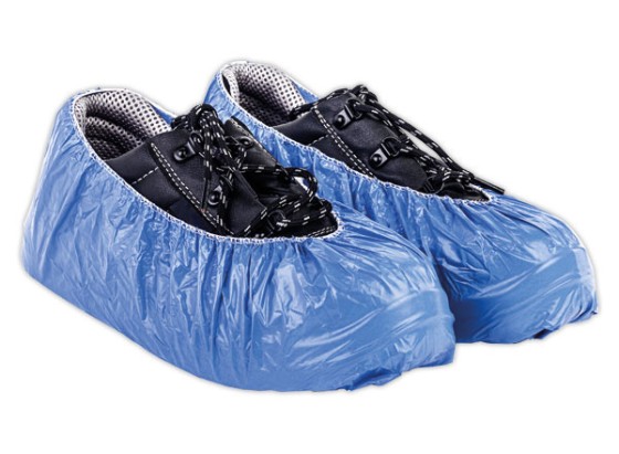 1 Lot de 100 Couvre-chaussures bleues
