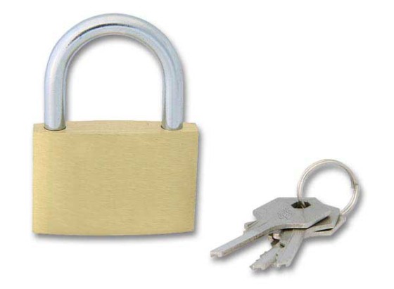 1 Cadenas à clé 40 mm