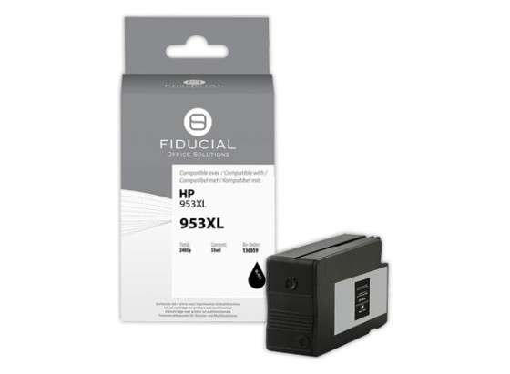1 Cartouche Hp953XL noire compatible FIDUCIAL