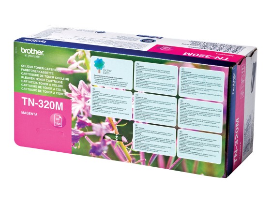 Brother TN-320M - Cartouche de toner originale – Magenta