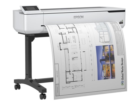 EPSON SureColor SC-T5100 36inch large-format printer colour ink-jet Roll 91.4cm 2400x1200dpi Gigabit LAN Wi-Fi USB 3.0 Cutter