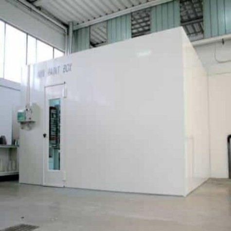 Laboratoire de peinture 2 x 2 m