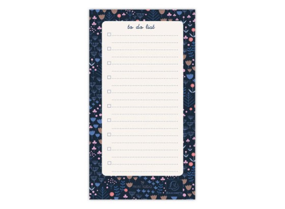 1 Bloc TO DO LIST Mini Lab 18x10cm