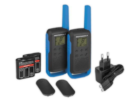 1 Lot de 2 Talkies-walkies T62 - MOTOROLA - avec écran