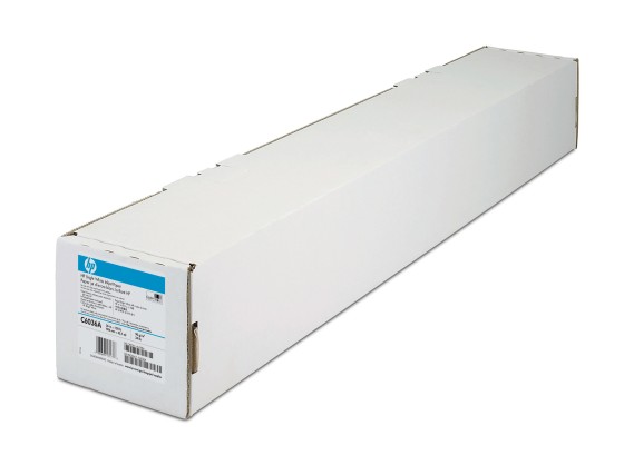 HP C6036A Papier blanc brillant inkjet 90g/m2 914mm x 45.7m 1 rouleau pack de 1