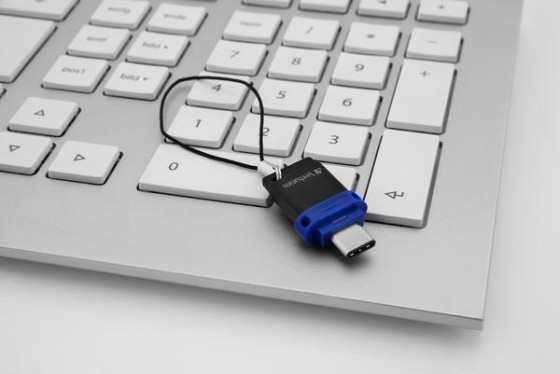 Verbatim Clé USB à double connectique de type C/USB 3.0 64 Go
