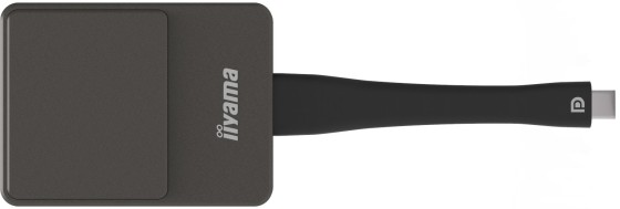 iiyama WP D002C connecteur de télévision intelligent USB 4K Ultra HD Noir, Argent