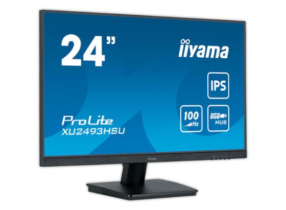iiyama ProLite XU2493HSU-B6 écran plat de PC 61 cm (24") 1920 x 1080 pixels Full HD LED Noir
