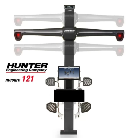 CONTROLEUR DE GEOMETRIE HUNTER P2 mesure 121