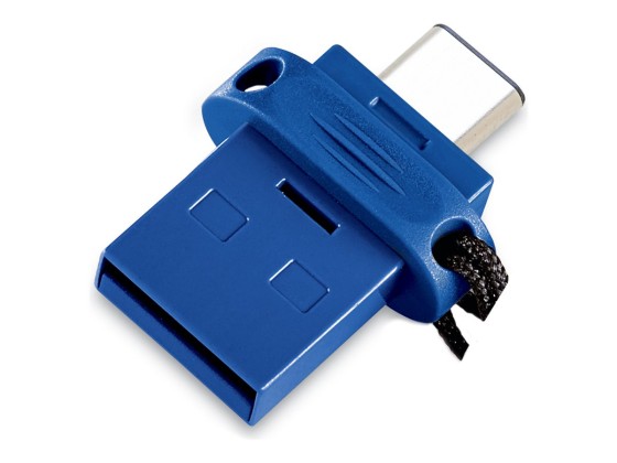 Verbatim Clé USB à double connectique de type C/USB 3.0 64 Go