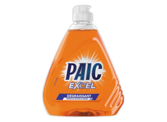 1 Flacon de liquide vaisselle PAIC dégraissant 500ml