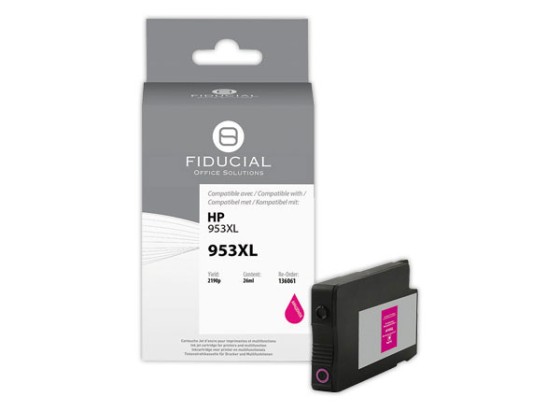 1 Cartouche Hp953XL magenta compatible FIDUCIAL